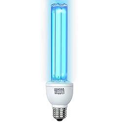 COOSPIDER UV 25 Watts UVC Light Bulb with Ozone, UV