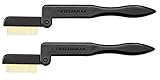 Tweezerman Folding Eyelash Comb (Pack of 2)