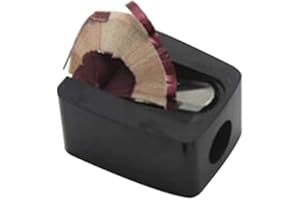 Pencil Sharpener with Cover, Size Adjuster, Essential for Small and Extra Large Lip Liner, Make Up Sharpener, Brow Pencils