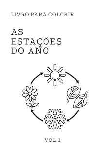 Livro ESTAÇÕES DO ANO: LIVRO PARA COLORIR
