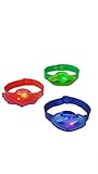 PJ Masks Gekko, CatBoy, Owlette Light Up Bracelet - Set of 3
