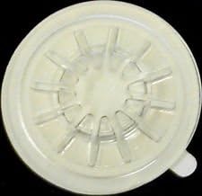Clear CD Hub Center with Adhesive Backing Consumer Portable Electronics/Gadgets (100 IN A PACK) DragonTrading®