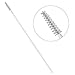 eLander Hummingbird Feeder Cleaning Brushes [10 Pack] - White, Feeding-Bottle Straw, Milk Bottle Straw, Small Little Brush Set