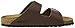 BIRKENSTOCK BIRK-51703 Arizona Sandals, Dark Brown, 37