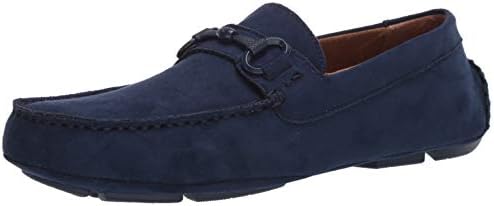 Born Men\'s‎ Navy Nubuck Allan Driving Moccasins, Size 14M Born Men main image 4