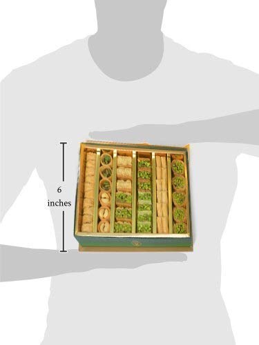 Baklava Assortment Gift Box (1 lbs, net 350g),Gift Basket, Petit Gourmet , Best Authentic Dessert From Middle East , Alsultan Sweets, Arabic, lebanese, turkish, baklava pastry , pistachio , desserts