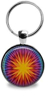 Color Burst Keychain