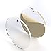 Set of 10 Units - Clear Acrylic Disc - for Keychains or Jewelry 1/8