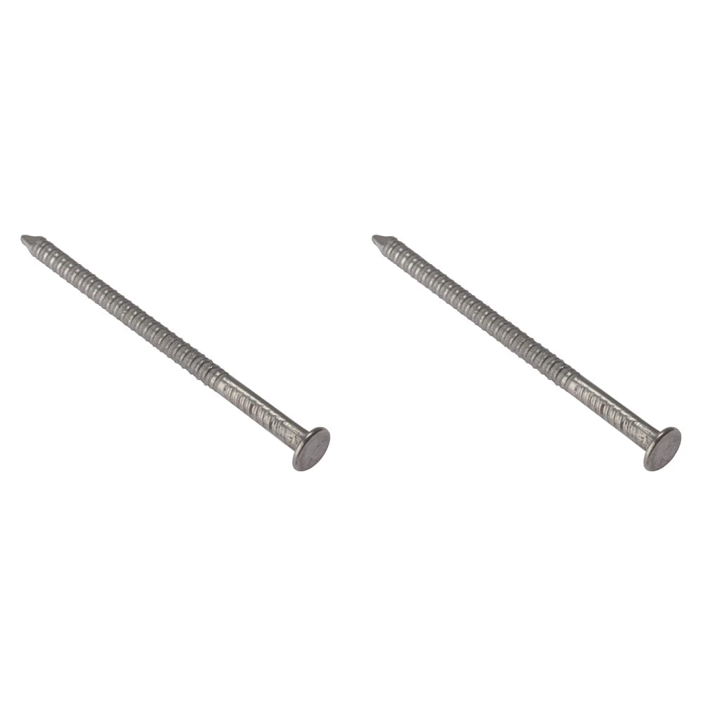 ForgeFix Annular Ring Shanks | 2.00 x 20mm | Bright | Bag 500gm (Pack of 2)