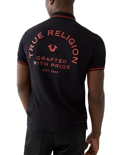 True Religion Men's Crafted with Pride Polo Shirt Polo Shirts - Main Image