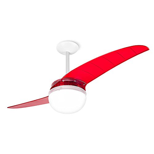Ventilador de Teto Spirit 202 Vermelho 127V