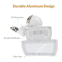 LEPOWER 2 Pack LED Security Light Dusk to Dawn