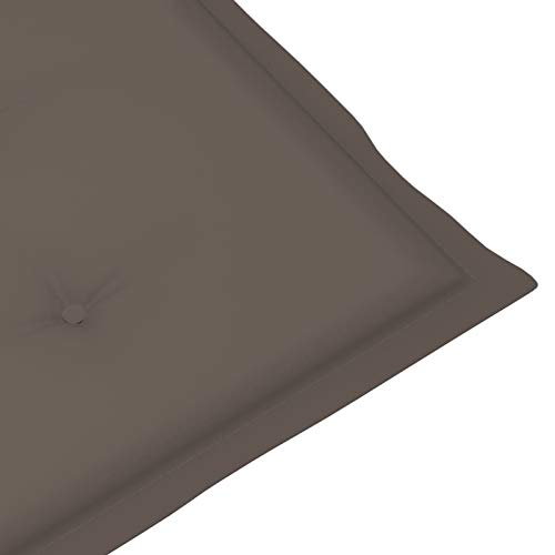 Tidyard 3X Gartenstuhl Klappbar mit Taupe Auflagen Hochlehner Holzstuhl Stuhl Stühle Gartensessel Klappstuhl Gartenstühle Akazienholz Massiv – Bild 6