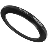 Fotodiox Metal Step Up Ring, Anodized Black Metal 52mm-62mm, 52-62 mm