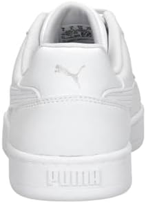 Unisex Kids Caven 2.0 Jr Scarpe da ginnastica, Puma White Puma Silver Puma Black, 39 EU