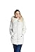 Beinia Valuker Women's Down Coat with Fur Hood 90D Parka Puffer Jacket 57-Creme-M