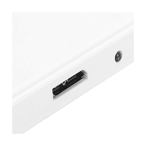 Vbestlife Festplatte, USB3.0, Externe Mobile Festplatte, 2,5 Zoll, für Desktop-Laptop, Notebooks, Computerzubehör, Weiß… – Bild 5