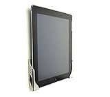 Koala Damage-free Tablet Wall Mount Dock by Dockem; for iPads, Tablets, Smartphones, and eReaders (chrome-plated plastic)