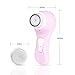 MiroPure Sonic Facial and Body Cleansing Brush, Professional Electric Face Brush 2 In 1 Waterproof Portable Wireless Charging Cleaning brush for All Skin Exfoliating Deep Cleaning
