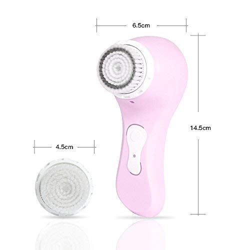 MiroPure Sonic Facial and Body Cleansing Brush, Professional Electric Face Brush 2 In 1 Waterproof Portable Wireless Charging Cleaning brush for All Skin Exfoliating Deep Cleaning