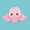 JUNIORE-Reversible-Octopus-Double-Sided-Flip-Octopus-Doll-Small-Stuffed-Animal-Cute-Reversible-Plush-Toy-for-Kids-Boys-Girls-Infants-Adults-Teens-Mood-Plush-Emotions-Pink-Light-Blue JUNIORE Flip Octopus - Double Sided Reversible Octopus Doll Small Stuffed Animal Cute Flip Plush Toy for Kids Boys Girls…