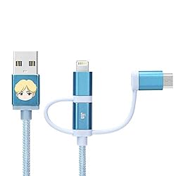 BTS Character Cables TinyTAN 3in1 Cable_JIN