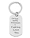 Sephilitone Daughter Son Gifts Driver Safe Keychain Because Your Mom Fucking Love You Pendant Christmas Valentine's Day Keyring New Driver Gift
