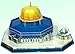 3d Dome of the Rock Jerusalem Islamic Muslim Mosque Puzzle Kit Temple Mount