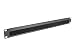 V7 Rack Mount Brush Panel 1U (1X) - RMBRUSH1U-1N, Black primary