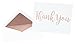 Thank You Cards - 20 Pack - Gold Foil 