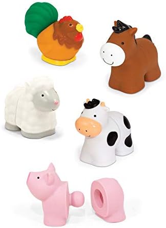 Melissa \u0026 Doug Pop Blocs Farm Animals 