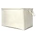 Proper Fulfillment Collapsible Canvas Storage Basket and Organizer with Handles - Panda
