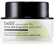 KOREAN COSMETICS, LG Household & Health Care_ belif, First Aid - Deep Pore Care Mask (50g , skin convergence, deep cleansing)[001KR]