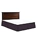 Nestl Dark Purple Bed Skirt King Size - King Bed Skirt 14 Inch Drop - Brushed Microfiber Bed Skirts - Hotel Quality Pleated Bed Skirt - Shrinkage & Fade Resistant