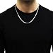 In Style Designz .925 Solid Sterling Silver Figaro Link ITProLux Necklace Chains 2MM - 10.5MM, 16