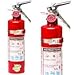 Buckeye 13315 ABC Multipurpose Dry Chemical Hand Held Fire Extinguisher with Aluminum Valve and Vehicle Bracket, 2.5 lbs Agent Capacity