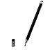 stylus,2 in 1 Fine Point Universal Capacitive Screen Touch Stylus Pen for Apple Ipad Samsung Galaxy Sony LG Huawei Black