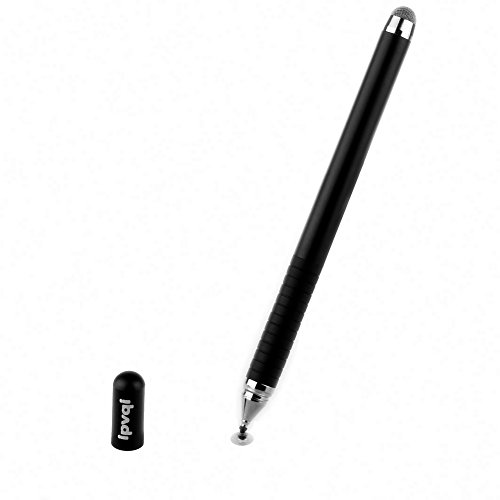 stylus,2 in 1 Fine Point Universal Capacitive Screen Touch Stylus Pen for Apple Ipad Samsung Galaxy Sony LG Huawei Black