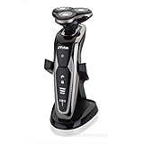 JTrim JPT-GF300 Cordless Electric Shaver With Sideburns and Nose Hair Trimmer