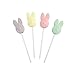 46 Pieces Easter Bunny Lollipops - 1 lb - (individually wrapped suckers) Easter Basket and Party Candy