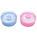 Timoo 2 pcs Body Powder Puff Kit Container with Bath Powder Puffs