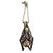Design Toscano QM28985 Vampire Bat - Hanging Mega Bat Sculpture - Bat Figure - Halloween Bats,full color