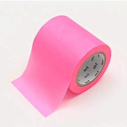 Amazon Mt Casa カーサ 幅広 マスキングテープ カモ井加工紙 無地 太い 幅 5cm 10m巻き Mtca5094 ショッキング ピンク マスキングテープ 文房具 オフィス用品