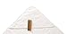 Arus Baby Organic Turkish Cotton Terry Hooded Nursery Towel Wrap Set, White, 0-6 Months