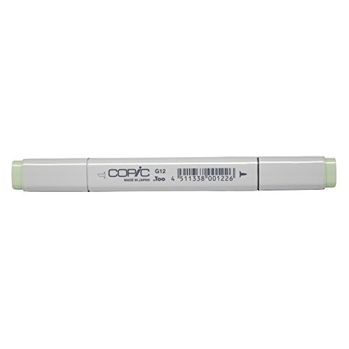 Copic Marker with Replaceable Nib, G12-Copic, Sea Green