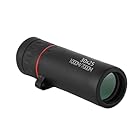 ミニ単眼望遠鏡 - 30x25 ハンドヘルドモノスコープ、完全にコーティングされた高精細光学系、バードウォッチング用のポータブルスポッティングスコープ |屋外観察アドベンチャー用の旅行、ハイキング、キャンプ用品