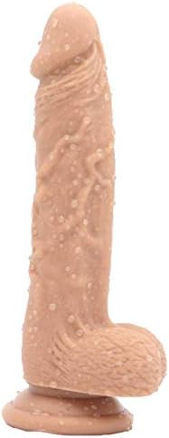 BaiNE DiDi 8.66 Inch Huge Size Personal Body Massage Wand with Big Head & Balls BaiNE DiDi (Color : Brown)