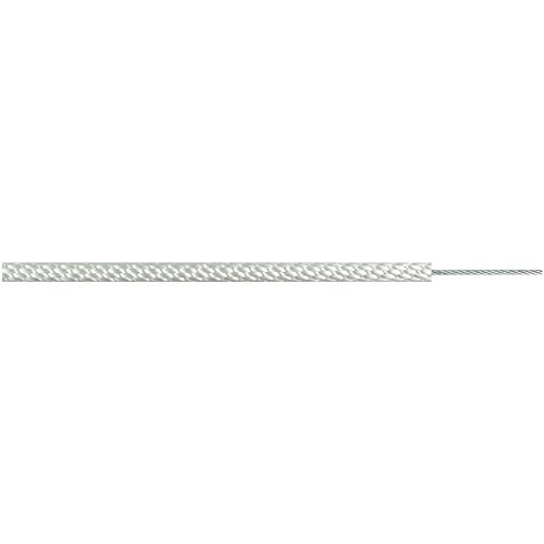 Flagpole Rope 5/16" in Various Lengths, Comes with Internal Metal Wire, Made in the USA, Highest Quality Available Designed for Flagpoles (80 Feet)