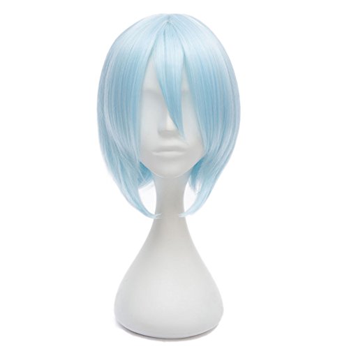 30cm アニメコスプレウィッグ ショートストレートウィッグ 水色 かつら Cosplay用小物 万用型の買取価格 相場 高価買取なら買取一括比較のウリドキ