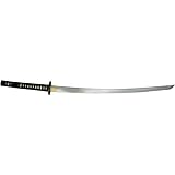 Master Cutlery MA-003B Masahiro Katana Sword, Cherry Blossom Tsuba Black
